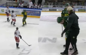 Fick klubba mot halsen – fördes till sjukhus: ”En reflex”