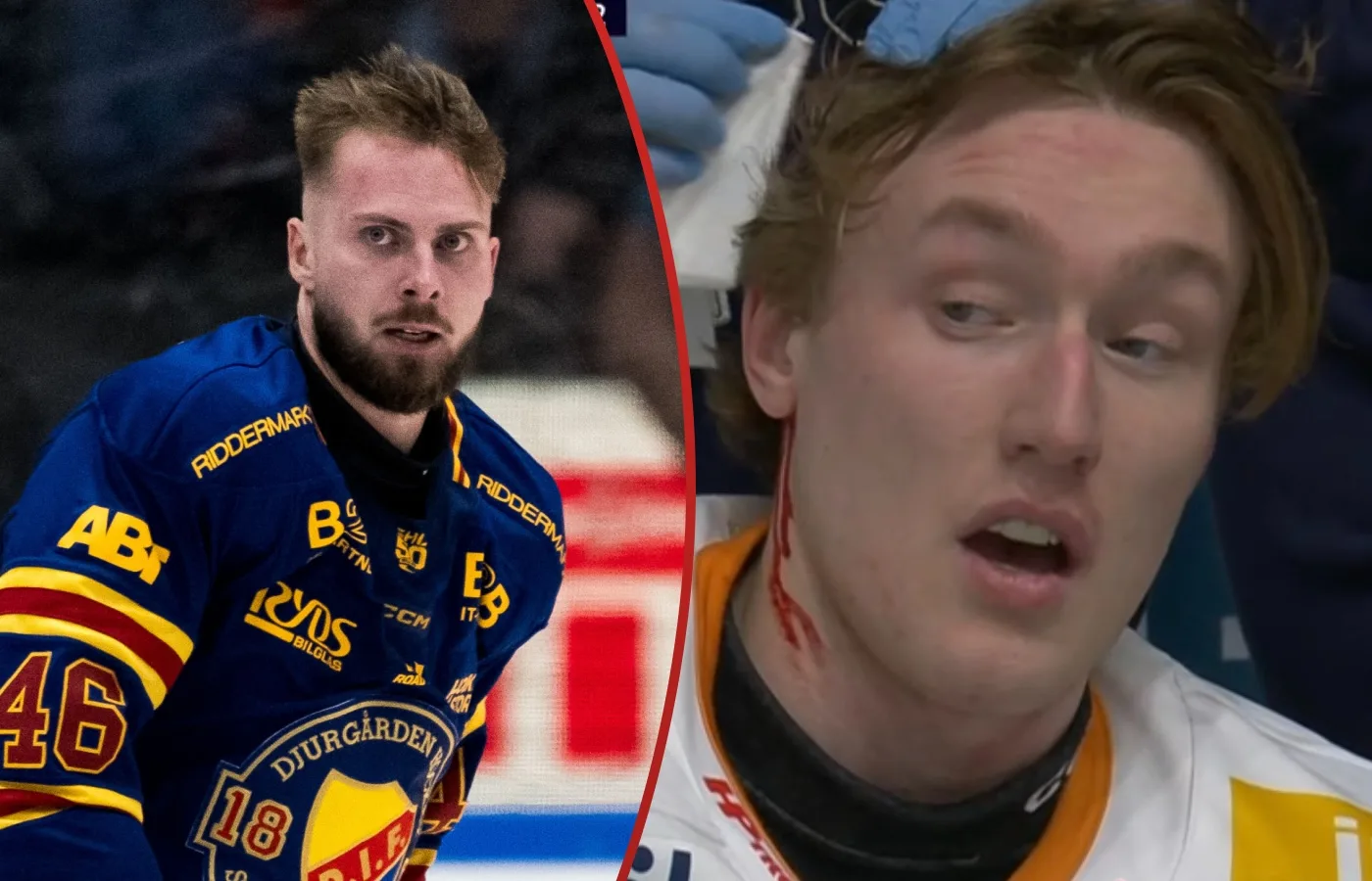 Slogs blodig – i Växjös seger: ”Var rätt grinigt”