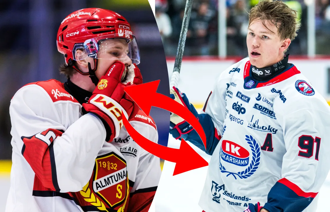 Trejd i Hockeyallsvenskan – de byter lag