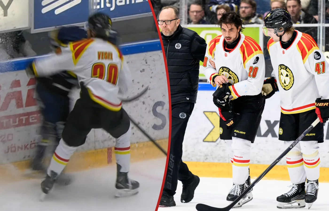 Tvingas utgå – efter tacklingen: ”Gör sig sårbar”