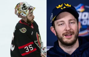 Linus Ullmark tillbaka från start – efter 35 dagar