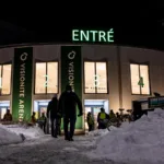 Match ställs in – efter snöovädret