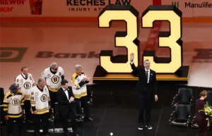 Chara förevigades i Boston: ”Han är en legend”