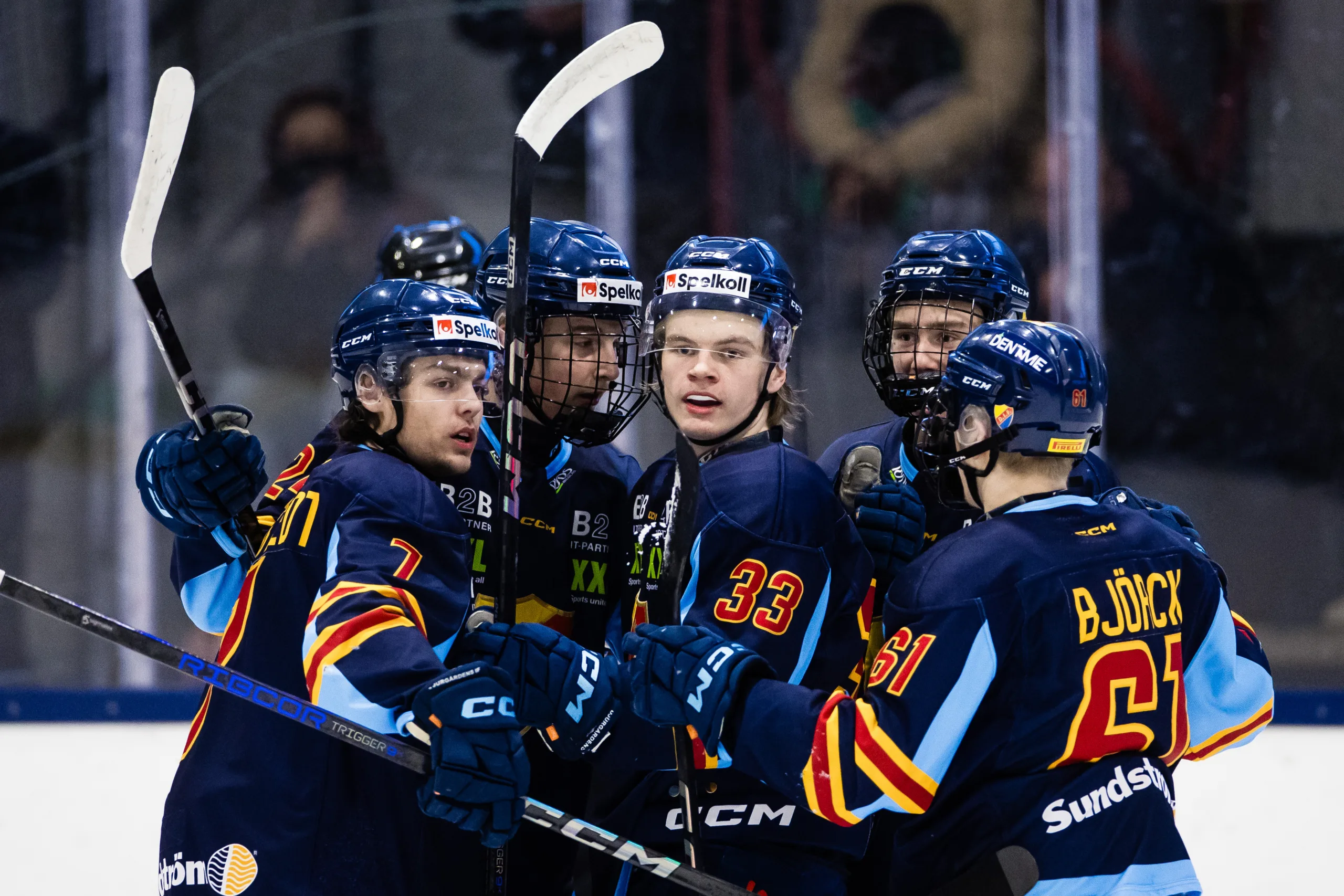 Målfest när Djurgården krossade Skellefteå AIK U20 på hemmaplan