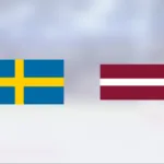 Sverige vann – slog ut Lettland