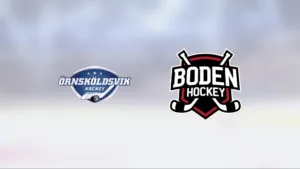 Tvåmålsunderläge vändes till seger för Örnsköldsvik Hockey mot Bodens HF