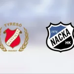 Tyresö Hanviken Hockey vann efter avgörande i tredje perioden mot gästande Nacka