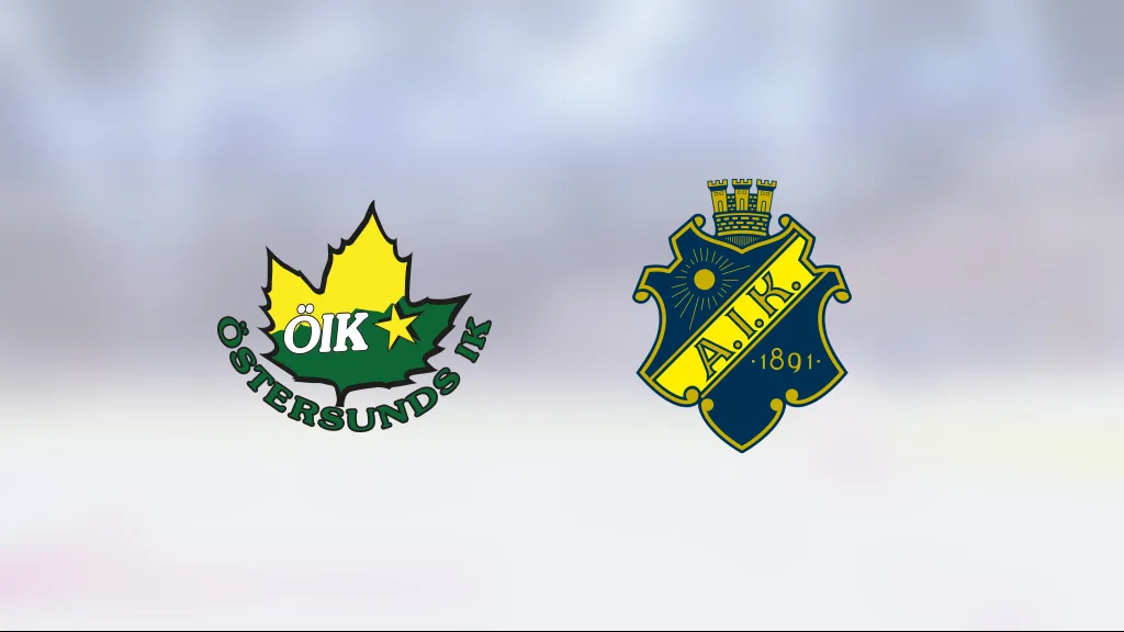 Förlängningsseger för AIK mot Östersunds IK U18