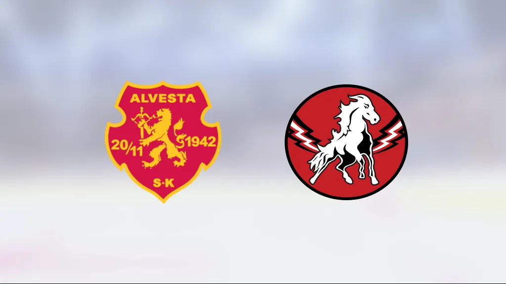 Alvesta tog hem segern mot Vita Hästen J20 på hemmaplan