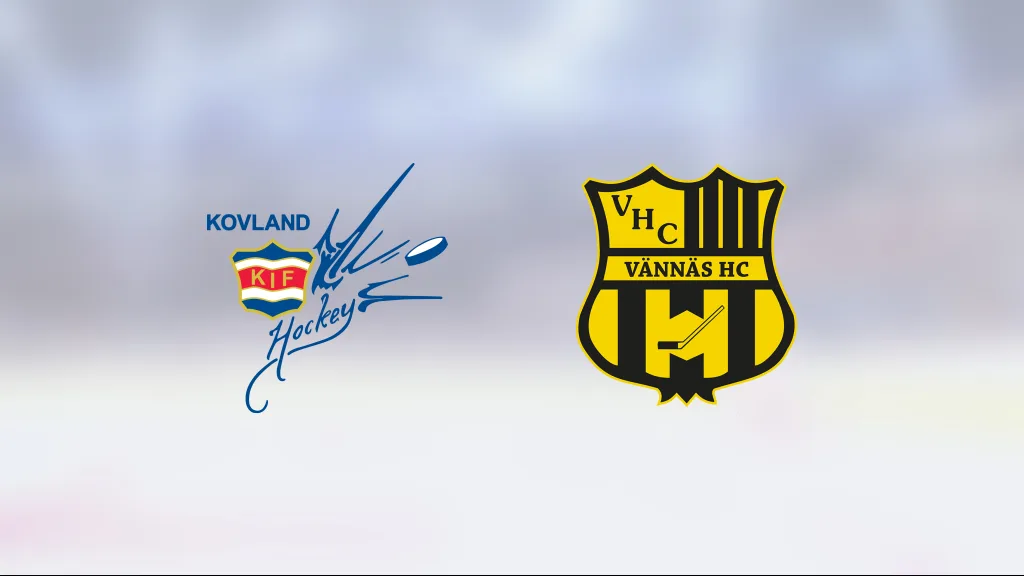 Vännäs ny serieledare efter seger mot Kovland