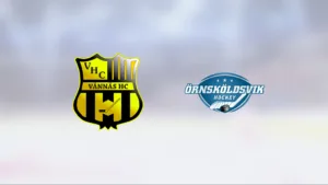 Ö-vik Hockey U18 segrade mot Vännäs U18 i U18 regional norr fortsättning vår herr