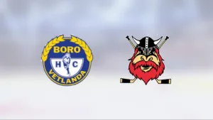 Tre poäng till Nybro Vikings efter avgörande i slutperioden mot Boro/Vetlanda J18