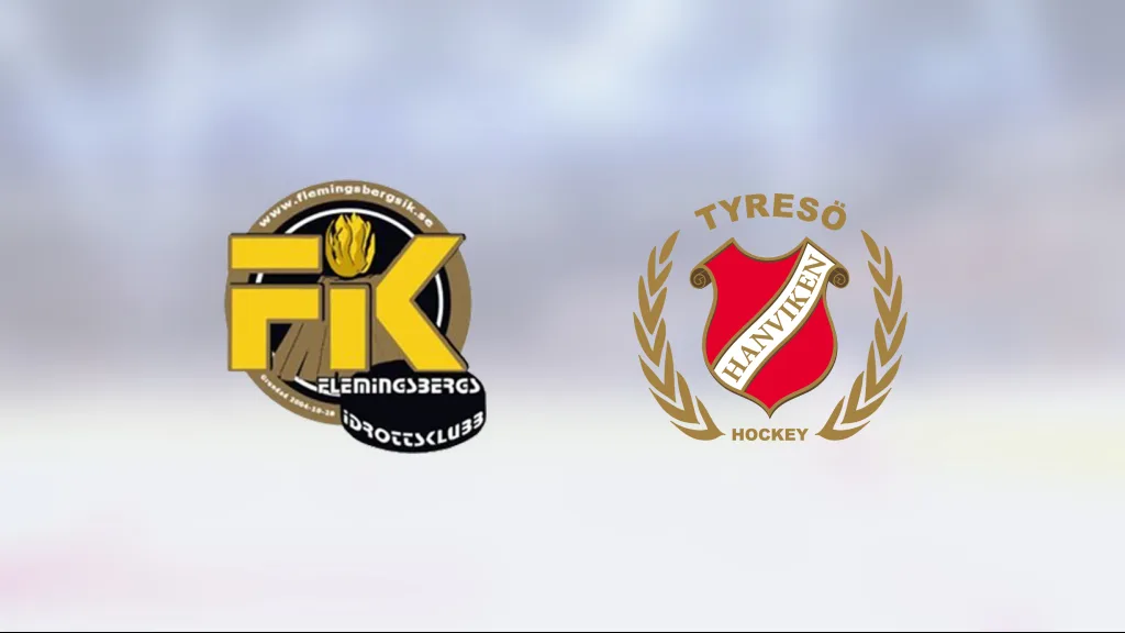 Förlängningsseger för Tyresö Hanviken Hockey mot Flemingsberg