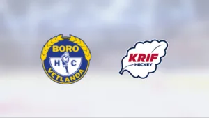 Ny seger för Boro/Vetlanda mot KRIF Hockey J20