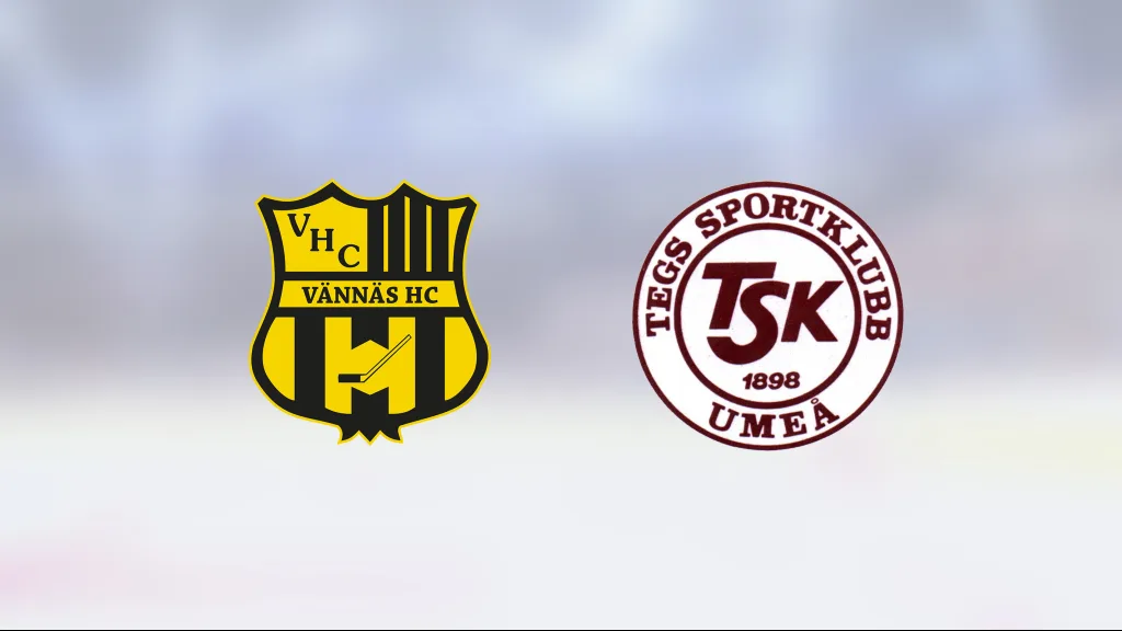 Nionde raka för Vännäs efter seger mot Teg J20