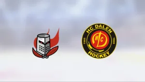 Dalen avgjorde med tre mål i tredje perioden