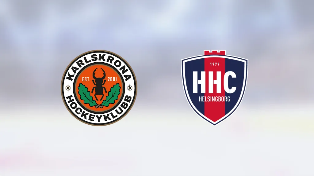 Helsingborg vann borta mot Karlskrona