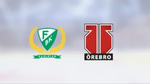 Aaram Olsen och Törnqvist säkrade segern för Örebro Hockey U18 mot Färjestad