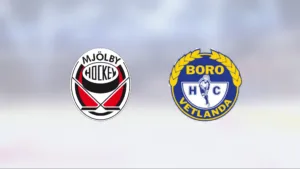 Boro/Vetlanda J18 vände tremålsunderläge borta mot Mjölby