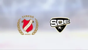 Lucas Sundvisson tremålskytt i Tyresö Hanviken Hockeys seger mot SDE