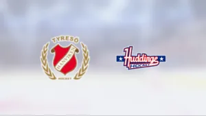 Huddinge vann toppmötet mot Tyresö Hanviken J20 med 6–3