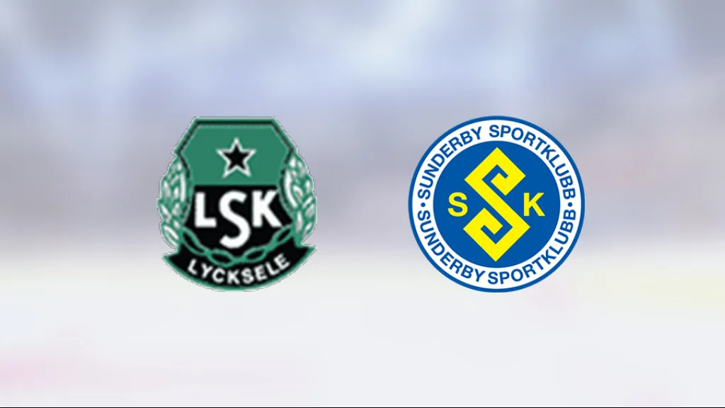 Fabian Vernersson i form när Lycksele SK U18 vann mot Sunderby SK U18