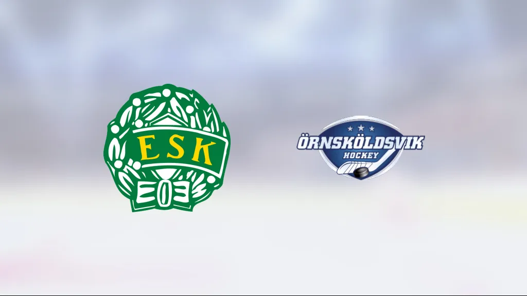 Seger för Enköping mot Örnsköldsvik Hockey på hemmaplan