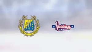 Aston Basilius gjorde två mål för Huddinge IK i segern mot SSK U18