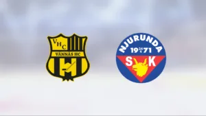 Målfest när Vännäs krossade Njurunda i Vännäs Ishall