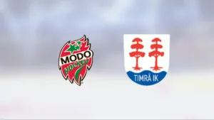 Modo Hockey U18 ryckte i sista perioden och vann mot Timrå IK U18