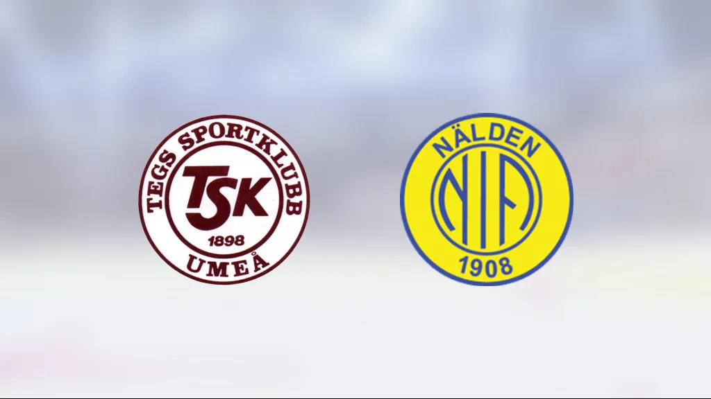 Seger för Nälden/Östersund U18 mot Tegs SK U18 på bortaplan