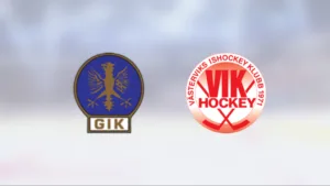 Västervik vann med 5–4 borta mot Grums