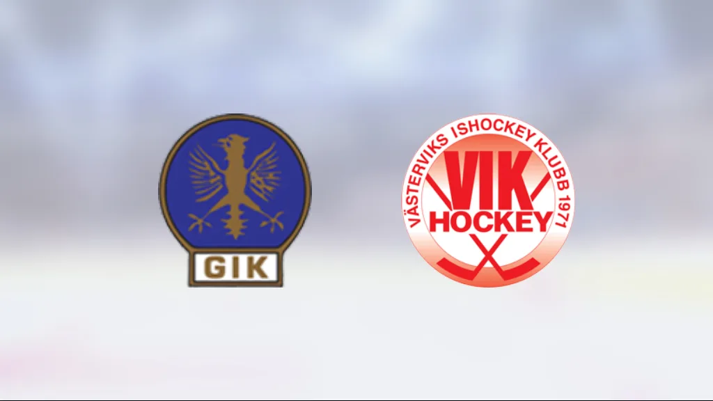 Västervik vann med 5–4 borta mot Grums