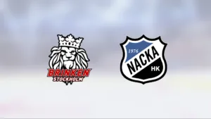 Storseger för Nacka borta mot Brinken