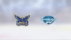 Vincent Reichler tremålskytt i Umeå Hockeyklubb U18:s seger mot Ö-vik Hockey U18
