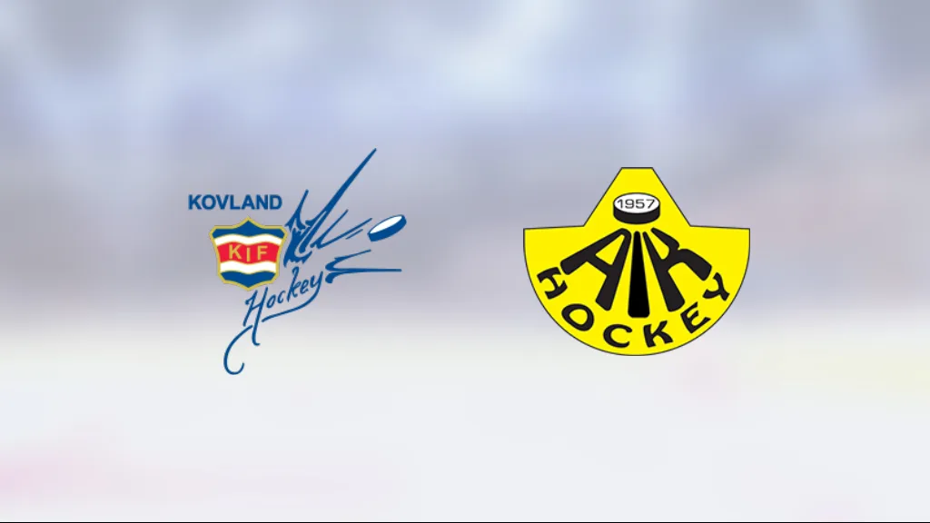 Kovland U18:s fina svit fortsätter mot AIK-Hockey Härnösand U18