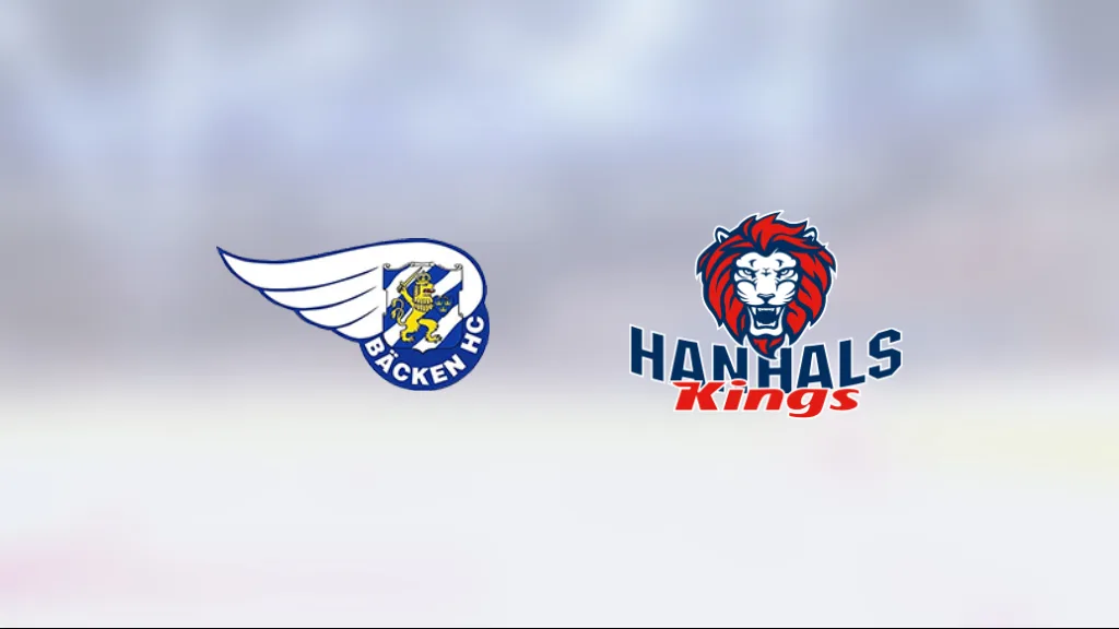 Seger för Hanhals J18 mot Bäcken på bortaplan