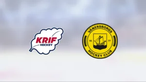 Tvåmålsunderläge vändes till seger för Vänersborg mot KRIF Hockey J20
