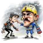 Nöp domaren i näsan – fick 40 matchers avstängning