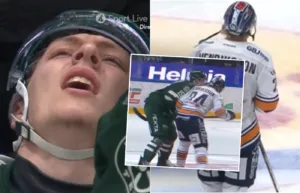 Får matchstraff: ”Rakt upp i klockspelet”