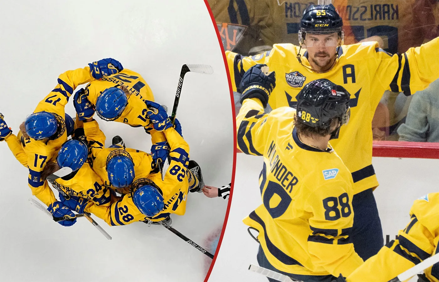Live: Följ ishockeyn i OS 2026 här