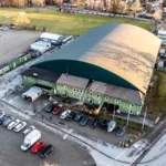 Ishall i Tingsryd har rasat: ”Hallen är utrymd”