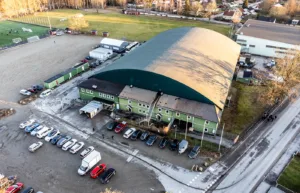 Ishall i Tingsryd har rasat: ”Hallen är utrymd”