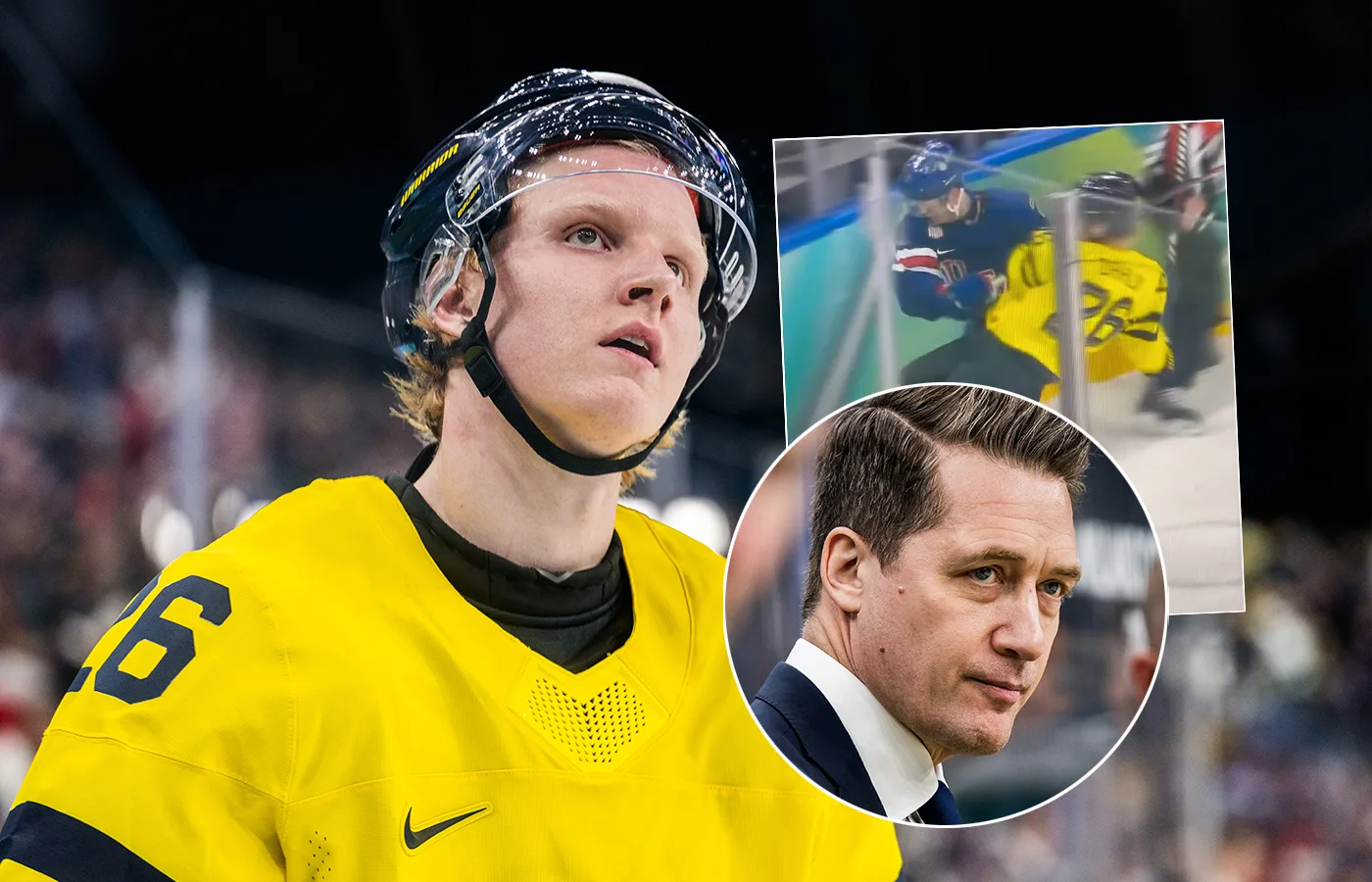 Rasmus Dahlin bekräftar: Petades av Hallam