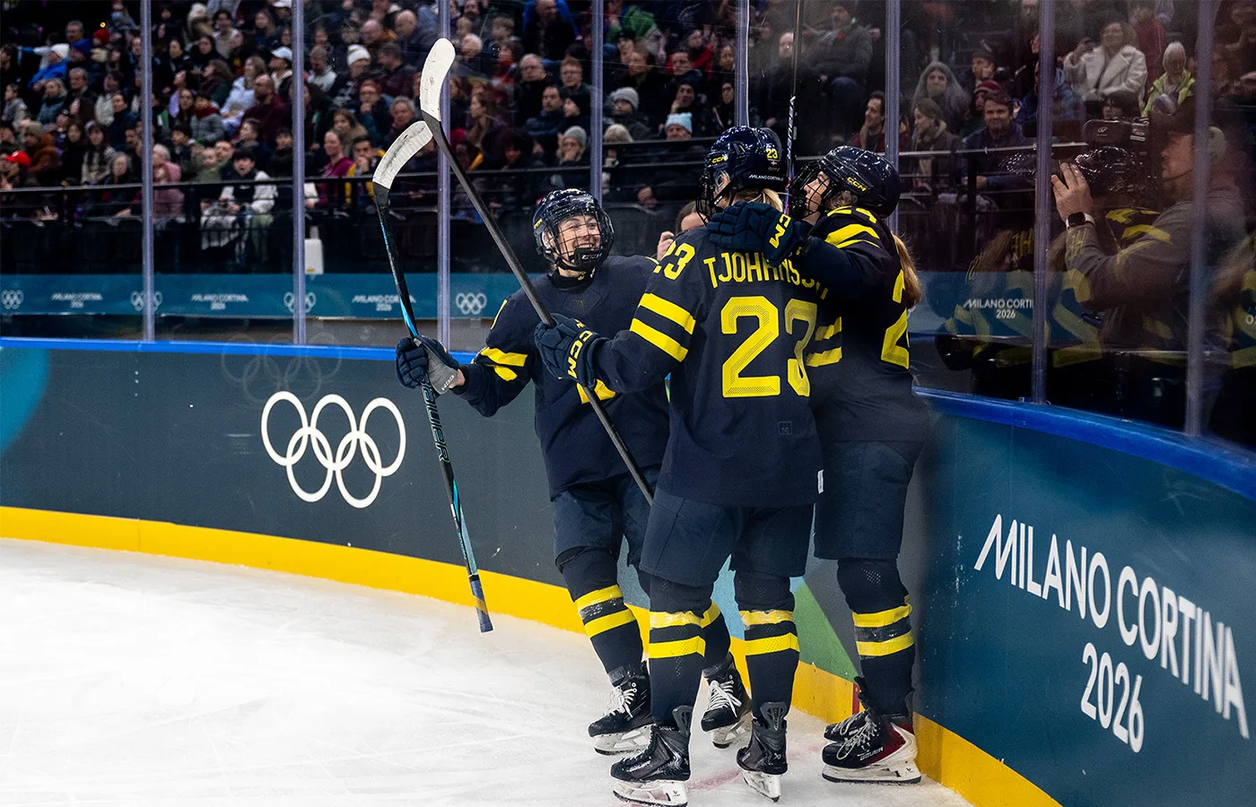 Så spelas Sverige-Frankrike i OS-hockeyn 2026