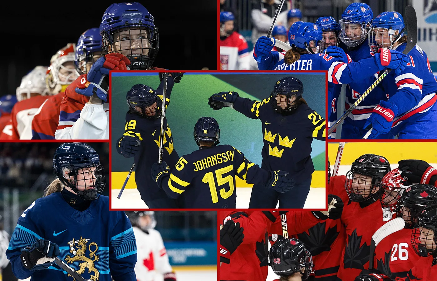 OS 2026 kvartsfinaler.