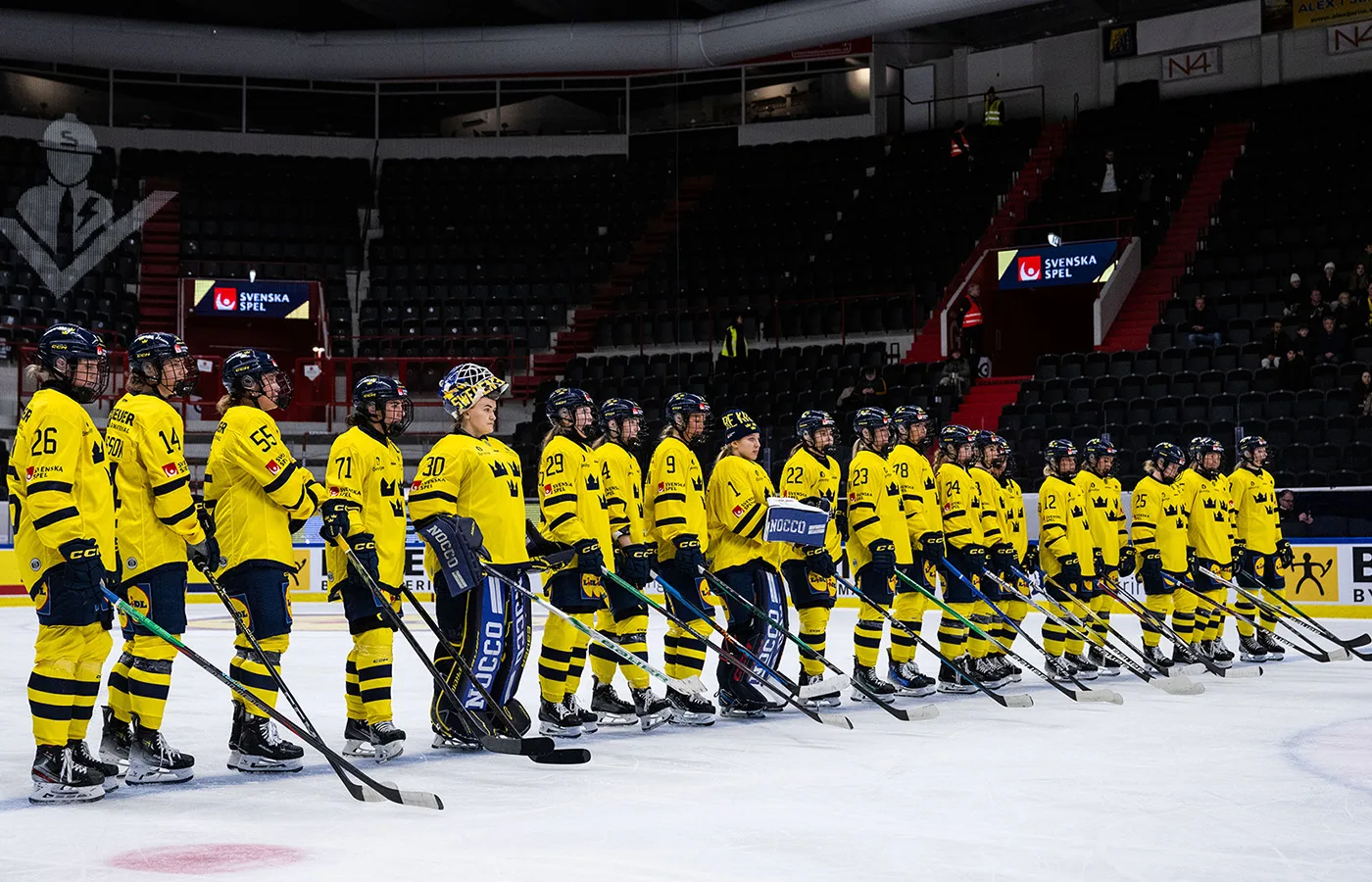 Så spelas Sverige-Tyskland i OS-hockeyn 2026