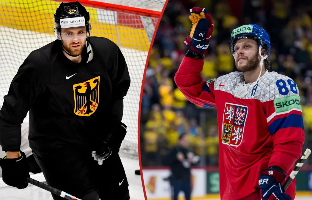 Leon Draisaitl och David Pastrnak blir flaggbärare på OS 2026.