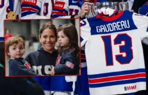 Gaudreau-familjen var på plats i Milano i OS-finalen