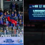 Matchen avbröts: ”På väg till sjukhus”